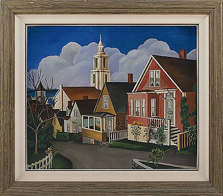 Adelaide Morris Gardner : View from Crowne Pointe, Provincetown