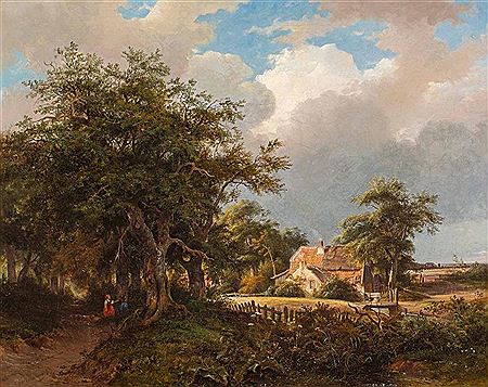 Johannes Gijsbertus Ravenswaay : By the homestead