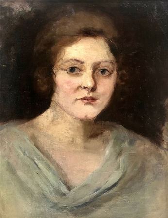 Grace Joel : Portrait of a Young Woman (Niece of Dora Meeson)