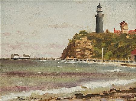 Alma Figuerola : Queenscliff Lighthouse c.1963