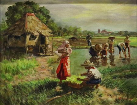 Fortunato Jervoso : Planting Rice