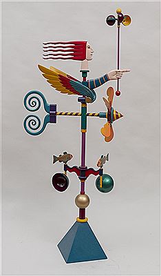 Brother Mel Meyer : Whimsical Weather Vane