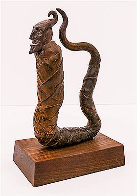 Richard Charles Kirsten : Untitled Snake Figure