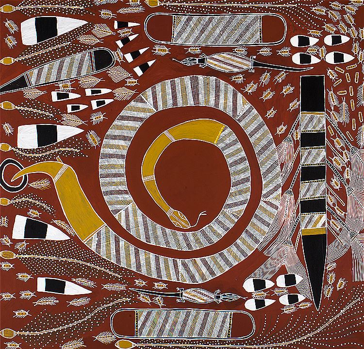 Rita Gatjimawuy : From Auction Records