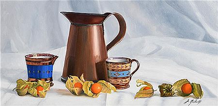 Diana Marshall : Still Life - Copper Lustre