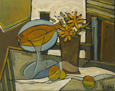 Philip Marchington : Still life with fish