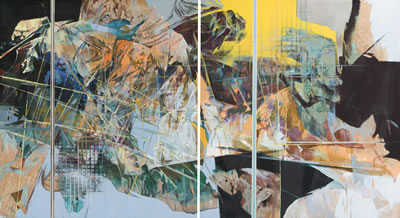 Edward Reep : 'Reticular Series #8,' (diptych)' (2)