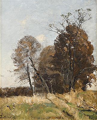 Bernhard Buttersack : Autumnal trees