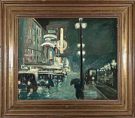 Gideon Stanton : 'Rainy Night on Canal Street'