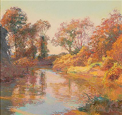 Gerald Deloach : 'Wiley's Corner: Fall Afternoon', 2007