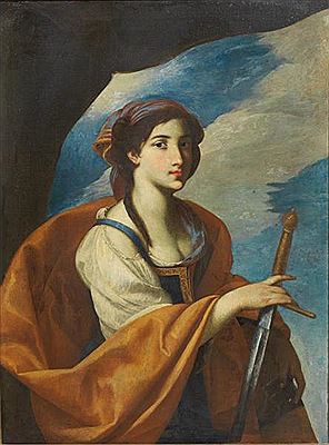 Francesco Pacecco De Rosa : SANTA CATERINA E SANTA DOROTEA (2)