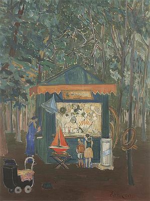 Esther Carp : Kiosk at Luxembourg Garden