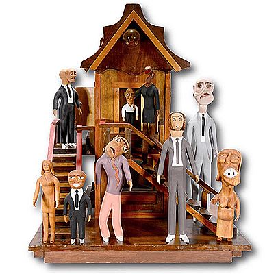 Sulton Rogers : Haunted House With 9 Figures