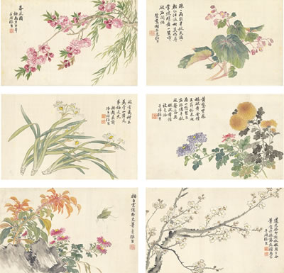 Xiong Zhang : BLOSSOMS OF FOUR SEASONS (12)