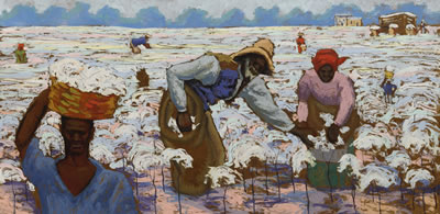 Hale Aspacio Woodruff : PICKING COTTON