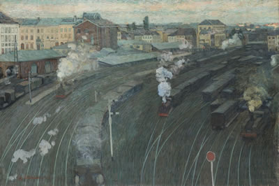 Henri Ottmann : GARE DU LUXEMBOURG, GEL