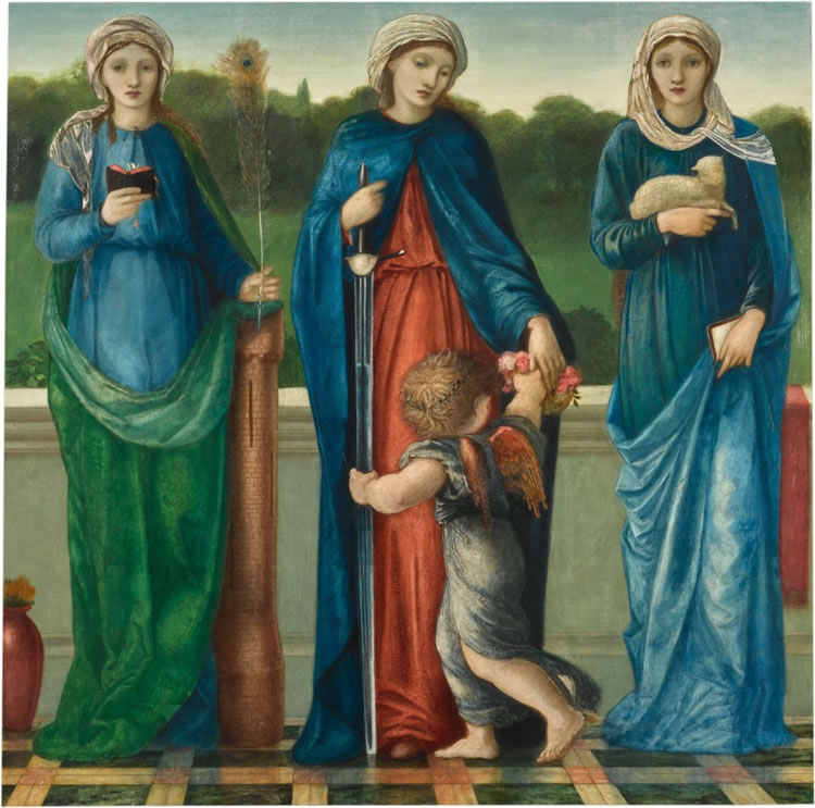 Edward Coley Burne-Jones : From Auction Records