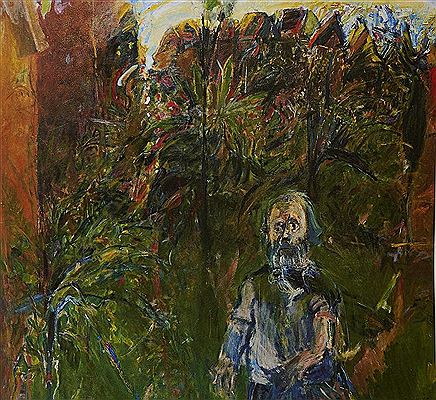 Kevin Leslie Connor : Self Portrait (Of the Gardener in the Little Sparrow Garden, Erskineville), 1988