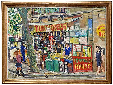 Ignasi Mundo : 'GROCER'S SHOP', 1970