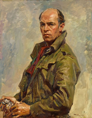 Ivor Henry Thomas Hele : Self Portrait (Aldinga)