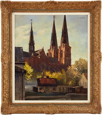 Jan Bohumil Pospisil : Uppsala domkyrka