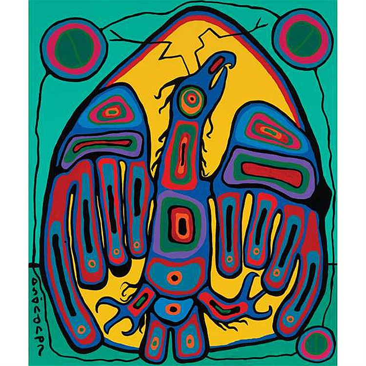 Norval (Copper Thunderbird) Morrisseau : From Auction Records