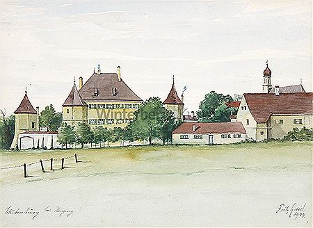 Fritz Haid : Blutenburg bei Menzing