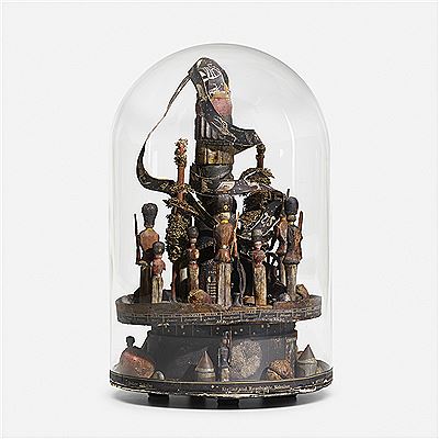 Barry Cohen : Glass Dome Soldiers Construction (No. 8)