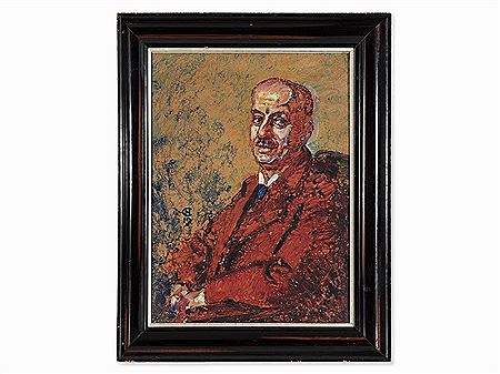 Hans Christiansen : Portrait of Max Liebermann