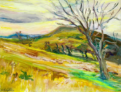 Sean Fingleton : Tree and Mountain, Co Wicklow