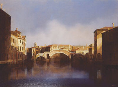 Martin Mooney : Ponte Di Tre Archi, Cannaregio Canal, Venice