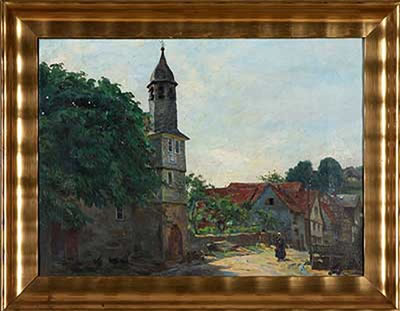 Heinrich Giebel : Alte Kapelle in Homberg a.d. Ohm