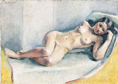 Maurice Asselin : Reclining Nude