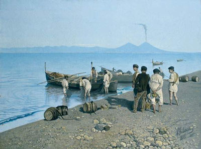 Giovanni Battista Filosa : Les pêcheurs