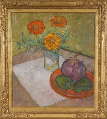 Hildegard Rath : Still Life with Flowers