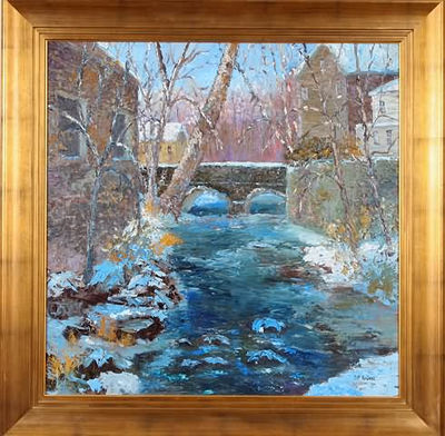 Don Kaiser : Carversville In Winter