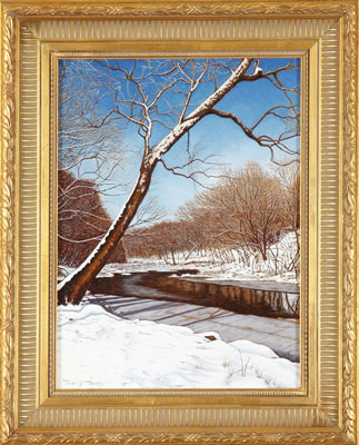 Dean Thomas : Lone Sycamore, Tohickon Creek