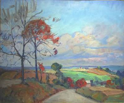 Walter Mattern : Autumn Landscape