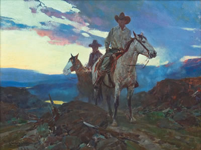 sample from American Western Art