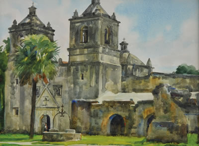 Gerald Fritzler : Mission Concepcion, San Antonio,Texas