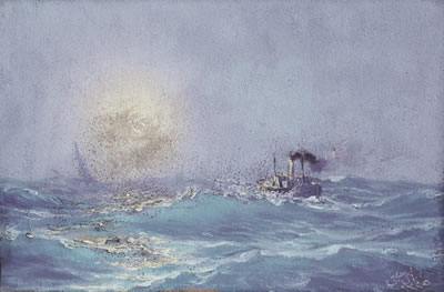 Bahriyeli Ismail Hakki : Sea Landscape