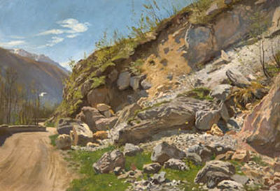 Ricardo Arredondo Y Calmache : Paisaje rocoso