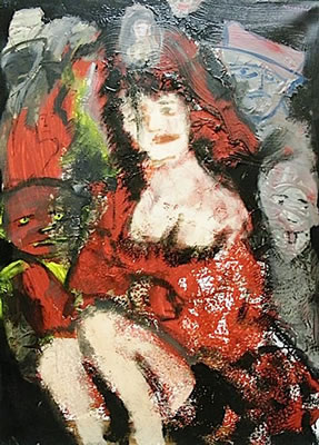 Zvi Milshtein : LE GRAND CHAPEAU ROUGE, 1987