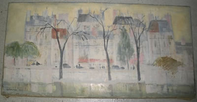 Vladimir Bobermann : VUE DE PARIS, 1973