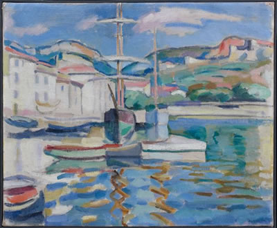 Charles Camoin : LE PORT DE CASSIS