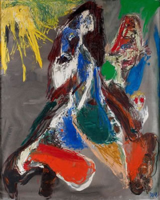 Asger Jorn : LE SOLEIL M'EMMERDE