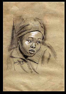 Abayomi Barber : SKETCH OF A LADY