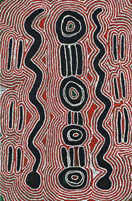 Biddy Rockman Napaljarri : Snake Dreaming, 1998