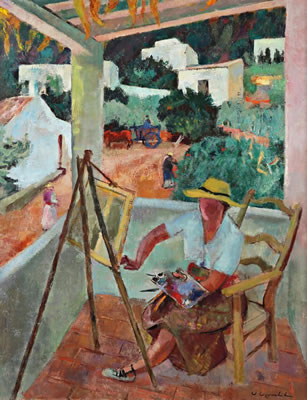 Willy Eisenschitz : La terrasse