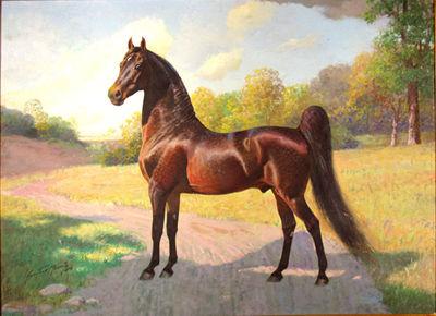 sample from Equine Art, Antique and Rare Book Auction